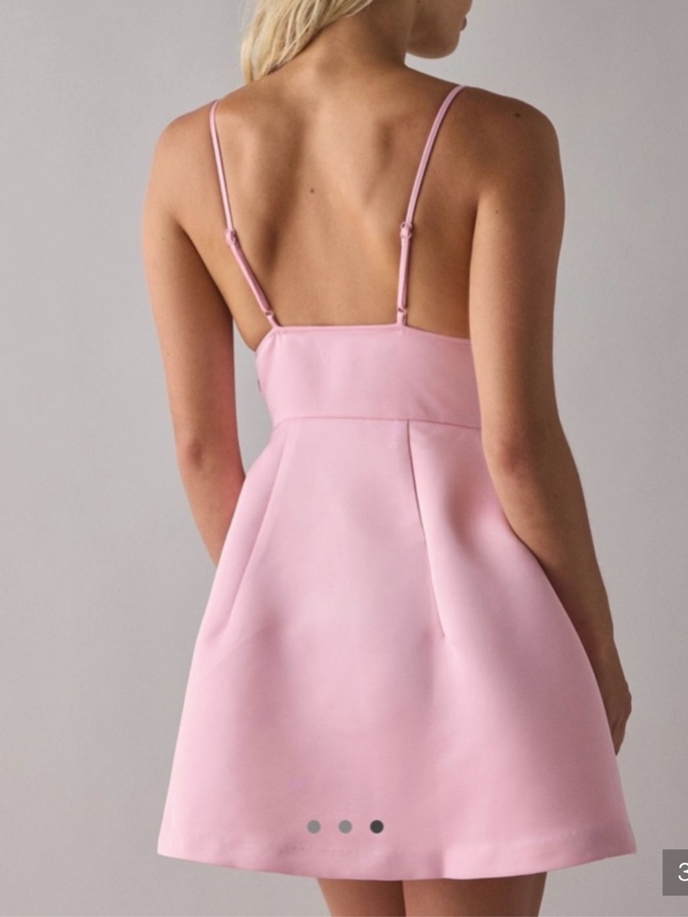 NWOT $75 Kimchi Blue Pink mini dress Size Large - Picture 3 of 7